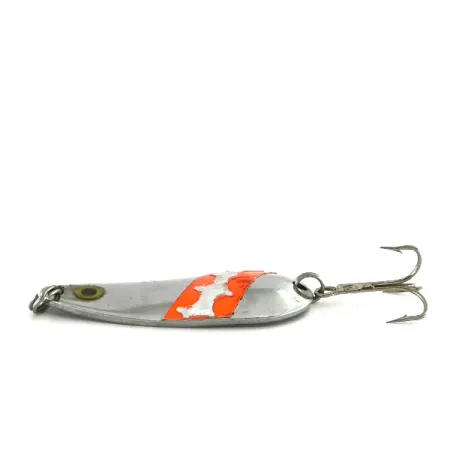 Moriyama Blinker, Nikkel / Rood, 16g, Zilveren inleg, #8278