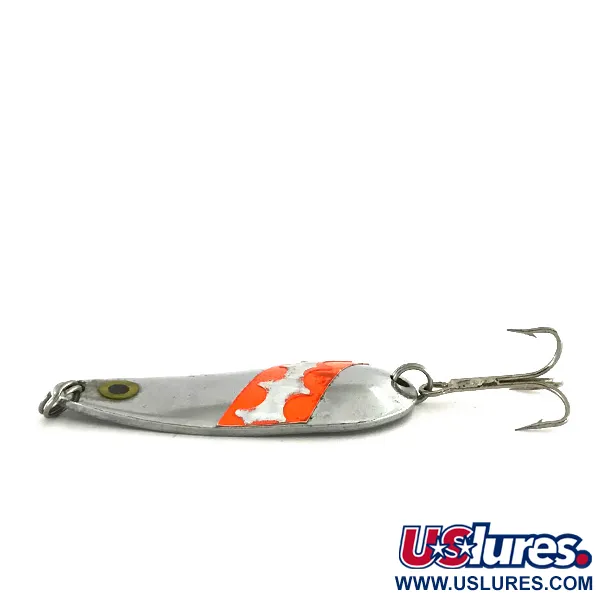 Moriyama Blinker, Nikkel / Rood, 16g, Zilveren inleg, #8278