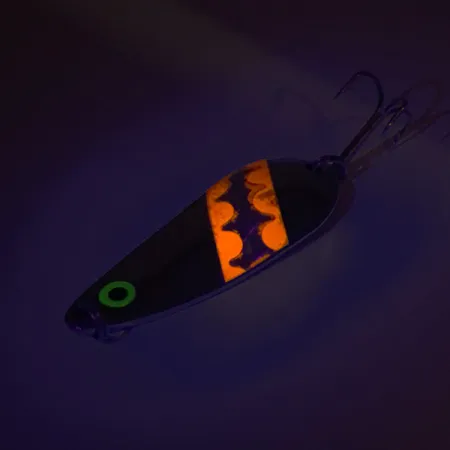 Moriyama Blinker, Nikkel / Rood, 16g, Zilveren inleg, #8278