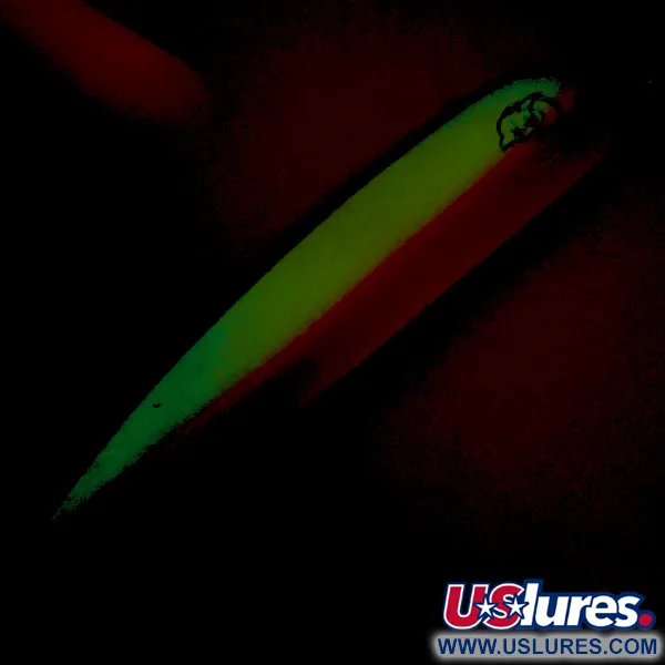 Dardevle Big Ed Flutter-Chuck 3700 Lepel, UV Glow, 25g, #8279