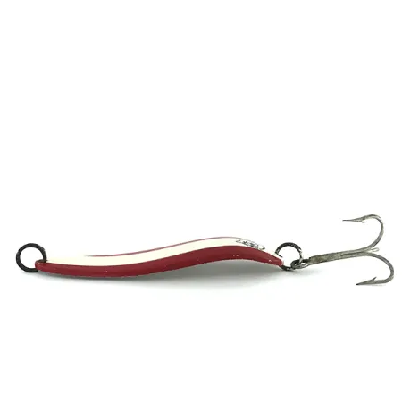 Eppinger Dardevle Cop-E-Cat 7000 Lepel, Rood/Wit/Nikkel, 100g, #8280