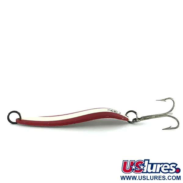 Eppinger Dardevle Cop-E-Cat 7000 Lepel, Rood/Wit/Nikkel, 100g, #8280