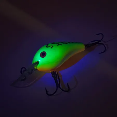 Rapala Fat Rap Plug, Firetiger, 2-4.5m, UV-gloed, #8295