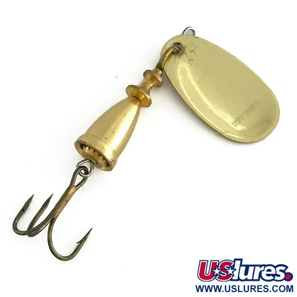 Blue Fox Super Vibrax 2 Spinner, Goud, 6g, US PAT PENDING, #8317