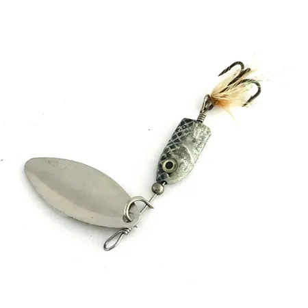 Blue Fox Flash Deep Runner Spinner, Regenboog Zilver, 5g, #8318