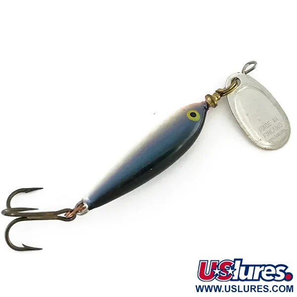 Blue Fox Vibrax Minnow Spin 1 Spinner, Nikkel, 4g, #8320
