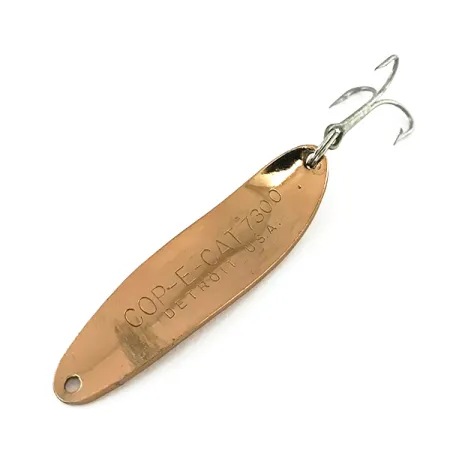 Dardevle Cop-E-Cat 7300 Lepel, Gehamerd koper, 10g, #8328