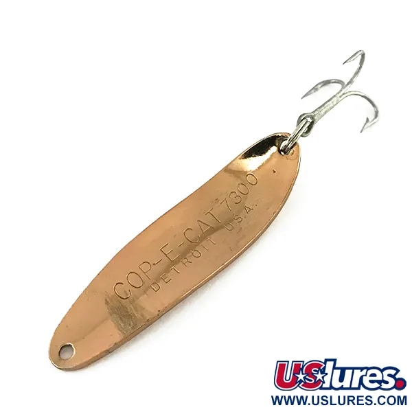 Dardevle Cop-E-Cat 7300 Lepel, Gehamerd koper, 10g, #8328