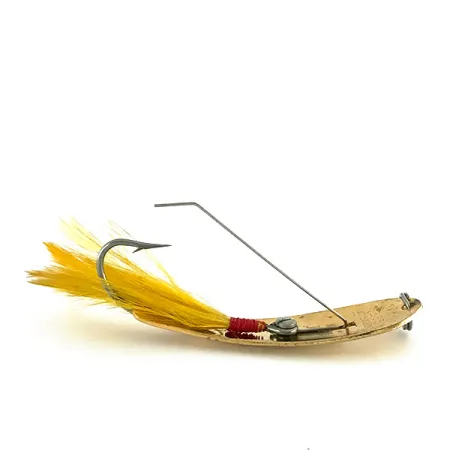 Hopkins Weedless 238 Hammered Spoon Lepel, Goud, 7g, Wierbeschermer, #8331