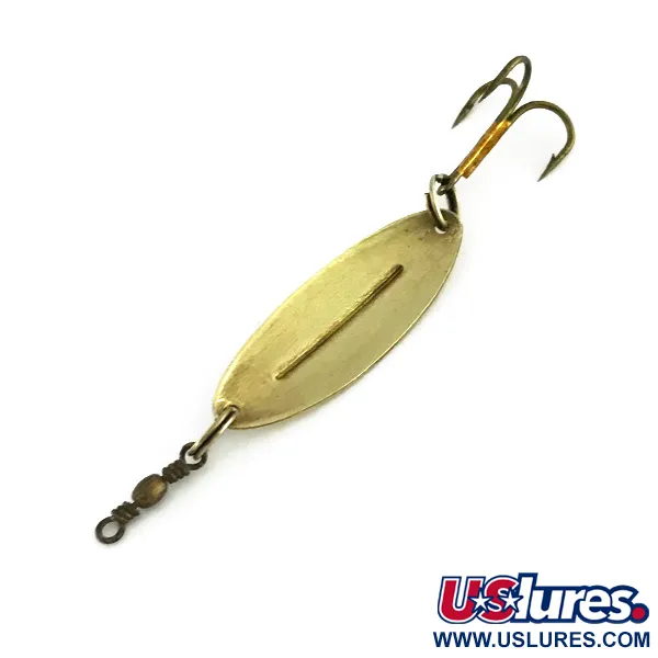 Williams Wabler W20 Lepel, Messing, 2,5g, Longitudinale richel, #8332