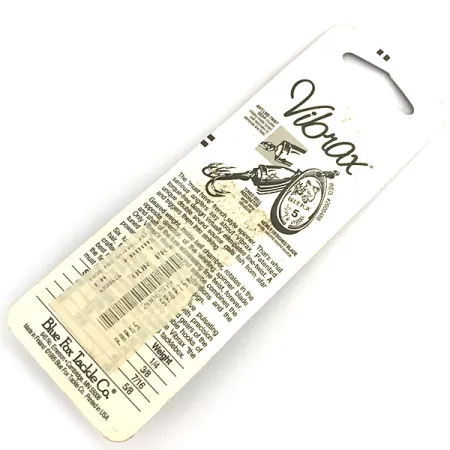 Blue Fox Super Vibrax 0 Spinner, Zilver/Forel, 3g, Anti-kink, #8335