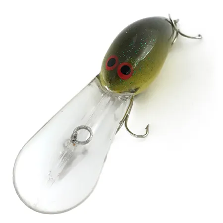 Norman DD 22 Dieplopende Crankbait, Olijfgroen, 28g, Ratel, #8347