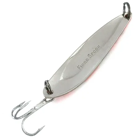 Acme Fiord Spoon Lepel, Nikkel/Rood/Zwart, 11g, Zeldzaam, #8363