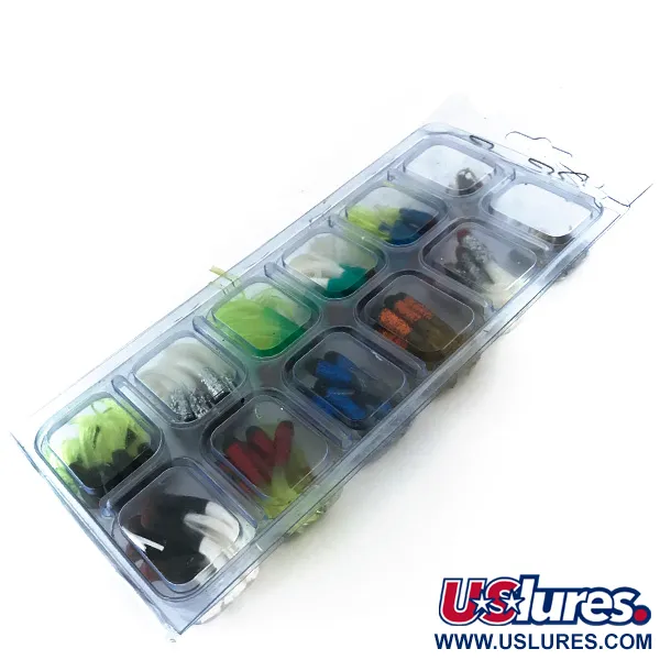 Kit Creme Maxi Tail Softbaits, Mix, 119st, UV-reactief, #8368