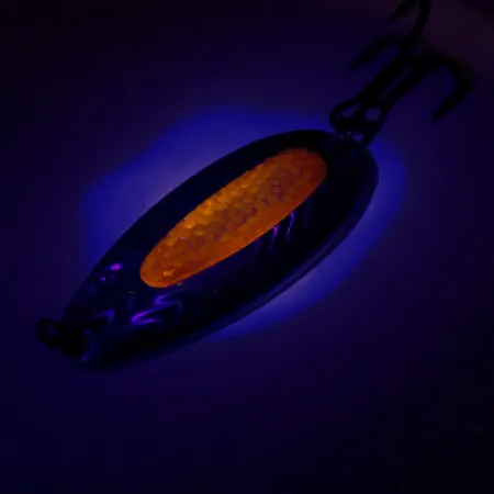 Blue Fox Rattlin Pixee UV Lepel, Blue / Red, 24g, UV-reactief, #8373