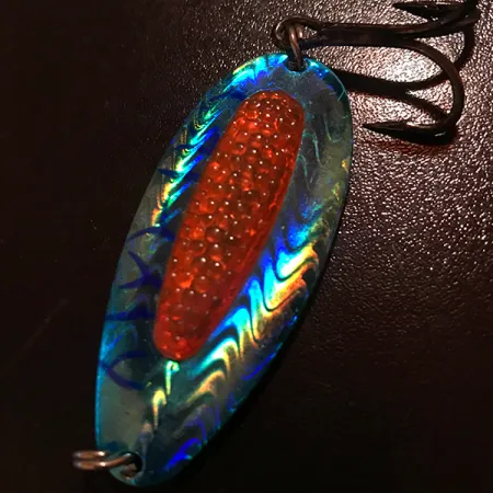 Blue Fox Rattlin Pixee UV Lepel, Blue / Red, 24g, UV-reactief, #8373