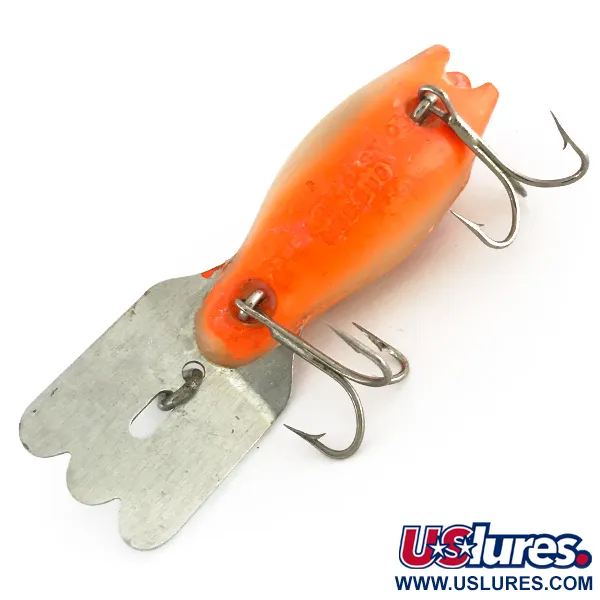 Fred Arbogast Mud Bug Kreeftimitatie, Oranje, 10g, Metalen Lip, #8378