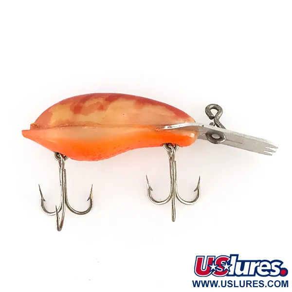 Fred Arbogast Mud Bug Kreeftimitatie, Oranje, 10g, Metalen Lip, #8378