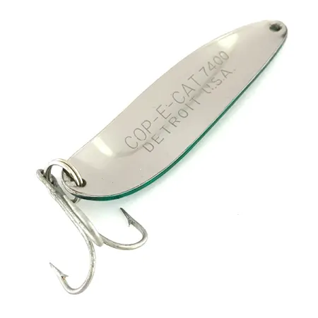 Eppinger Dardevle Cop-E-Cat 7400 Lepel, Nikkel/Groen, 14g, #8392