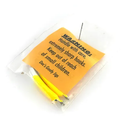 Doc's Goofy Jig UV Jig, Geel, 7g, UV-reactief, #8396