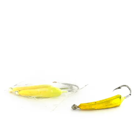 Doc's Goofy Jig Verticale Jig, Geel, 7g, UV-actief, #8397