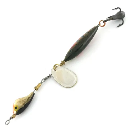 Blue Fox Vibrax Minnow Spin 1 Chaser Spinner, Silver/Trout, 12g, #8398