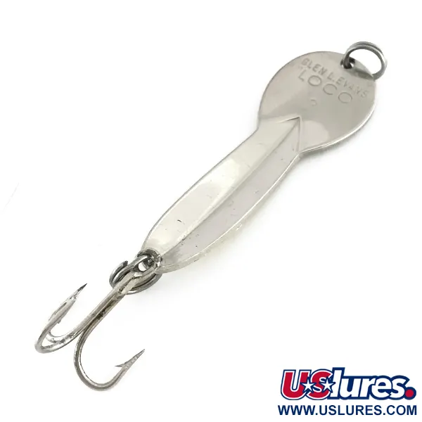 Glen Evans Loco 3 Lepel, Nikkel / Goud, 17g, Prismatape, #8400