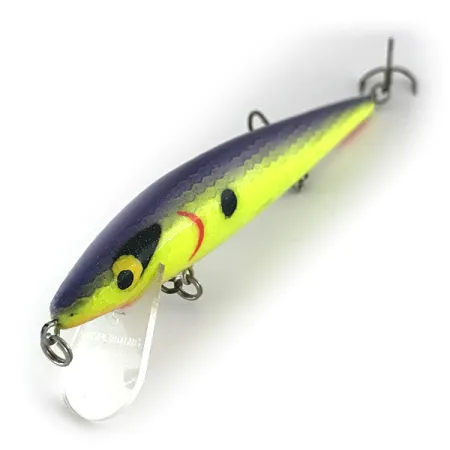 Smithwick Suspending Rattlin’ Rogue Jerkbait, Chartreuse/Paars, 12g, #8404