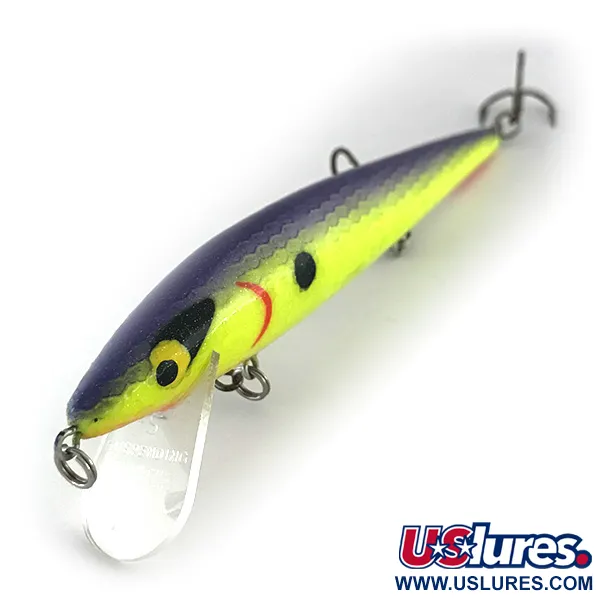 Smithwick Suspending Rattlin’ Rogue Jerkbait, Chartreuse/Paars, 12g, #8404
