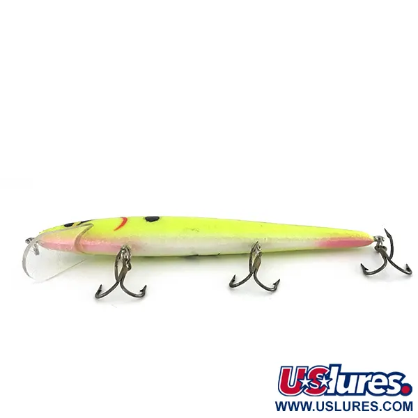 Smithwick Suspending Rattlin’ Rogue Jerkbait, Chartreuse/Paars, 12g, #8404