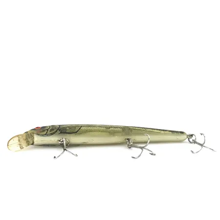 Bomber Magnum Long A Minnow, Zilver-Chartreuse, 26g, Vintage, #8407