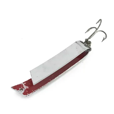 Luhr Jensen Super-Duper 509 Lepel, Nikkel / Rood, 11g, #8413