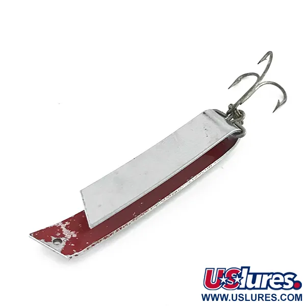 Luhr Jensen Super-Duper 509 Lepel, Nikkel / Rood, 11g, #8413