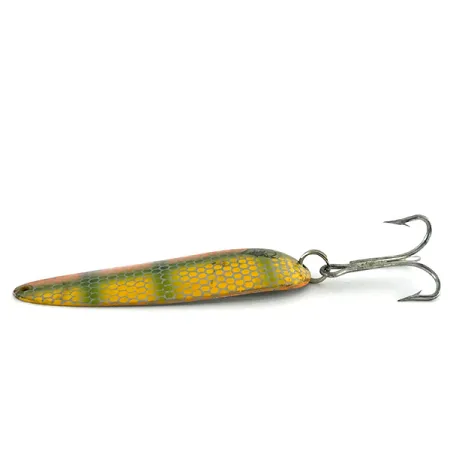 Eppinger Dardevle Lepel, Oranje/Groen/Nikkel, 28g, Honingraat, #8432