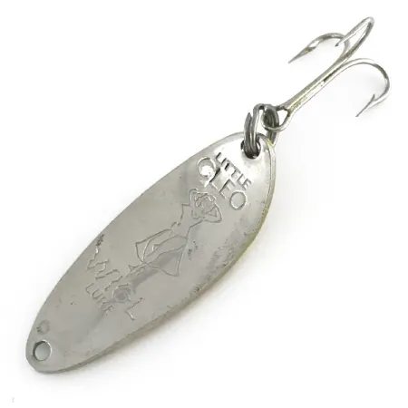 Seneca Little Cleo Lepel, Goud/Groen/Rood/Nikkel, 10g, Hula Girl, #8439