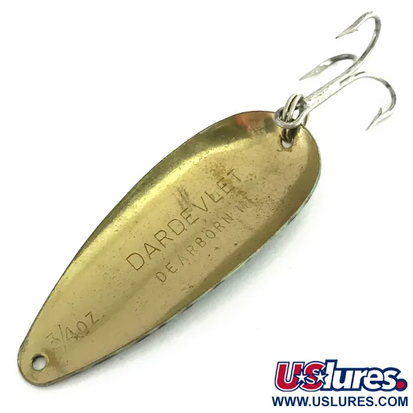 Dardevle Dardevlet Lepel, Baars, 21g, Messing, #8442