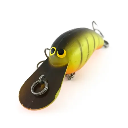 Norman Deep Tiny N UV Crankbait, Gele Tijger, 4g, UV-actief, #8444