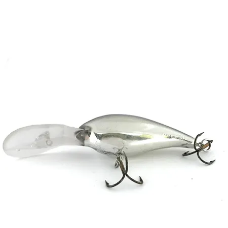 Norman DD 14 Dieplopende Crankbait, Spiegelzilver, 16g, USA, #8449