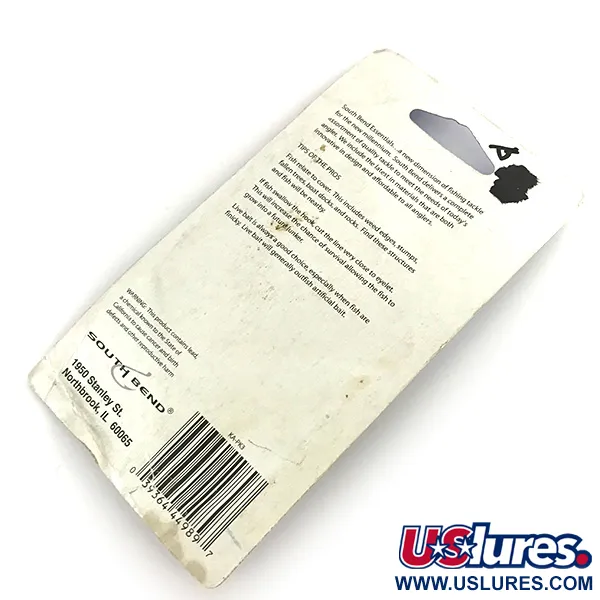 South Bend Essentials Kast-A-Way Lepel, Goud/Nikkel/Blauw, 7g, #8451