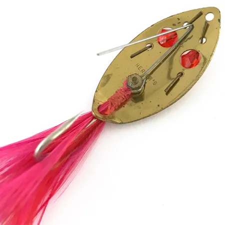 Herter's Weedless Lepel, Goud/Rood, 6g, Wierbeschermer, #8459
