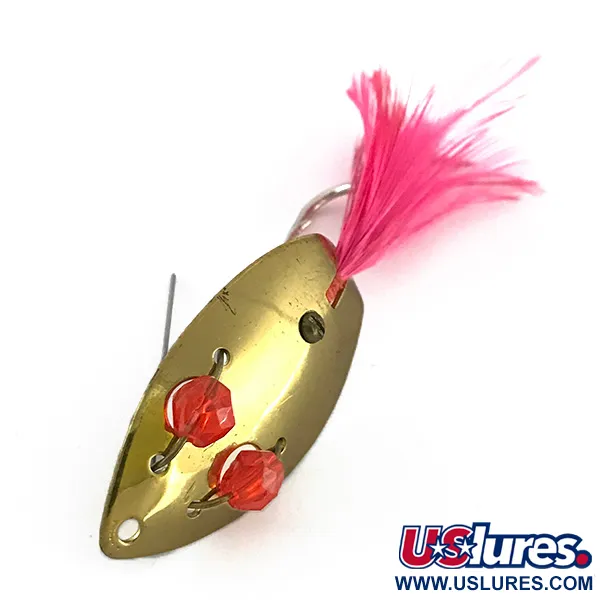 Weedless Herter's Lepel, Goud / Rood, 6g, Wierbeschermer, #9232