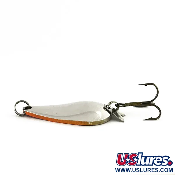 Acme K.O. Wobbler Lepel, Nikkel / Oranje, 14g, Sonic Flipper, #8464