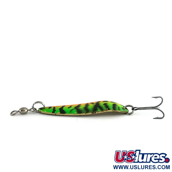 Luhr Jensen Krocodile Die #4 UV Lepel, Firetiger, 14g, UV, #8466
