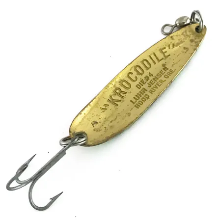 Luhr Jensen Krocodile Die #4 UV Lepel, Firetiger, 14g, UV, #8466