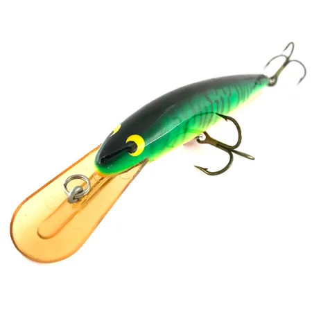 Bagley's Diving Bang-O-Lure Plug, Fire Tiger, 12,5g, UV, #8474