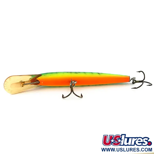 Bagley's Diving Bang-O-Lure Plug, Fire Tiger, 12,5g, UV, #8474