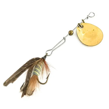 Jerry's Flies #707 Brown Hackle Spinner, Goud, 1.4g, VS, #8485