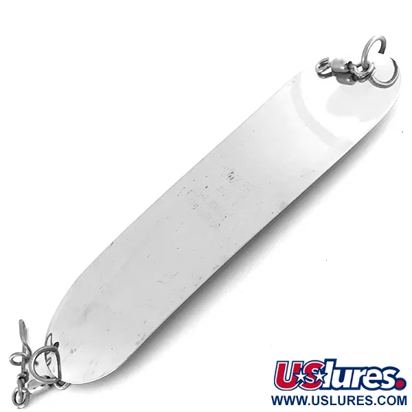 Luhr Jensen Dodger Lepel, Nikkel / Groen, 40g, Trolling, #8491