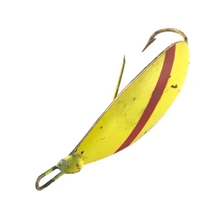 Johnson Silver Minnow Lepel, Geel / Rood, 5g, Wierbescherming, #8492