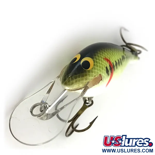 Renegade Little Diver Crankbait, Groen, 11g, UV-reactief, #8498